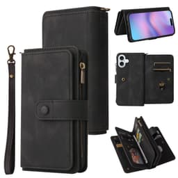 SKALO iPhone 17 KT-2 Big Wallet 17-RUM Flip Cover - Sort