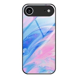 SKALO iPhone Air Marmor Härdat Glas TPU Skal - Motiv 2