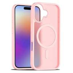 SKALO iPhone 17 Skin-touch Hybrid Skal - Rosa