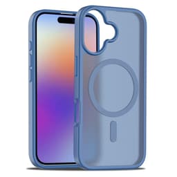 SKALO iPhone 17 Skin-touch Hybrid Skal - Blå