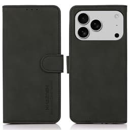 SKALO iPhone 17 Pro Max KHAZNEH Plånboksfodral - Svart