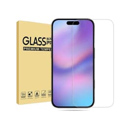 Buet skjermbeskytter i herdet glass for Apple iPhone 17 (2-pakning)