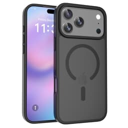 SKALO iPhone 17 Pro Max Skin-touch Hybrid Skal - Svart