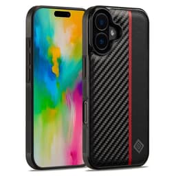 LC.IMEEKE iPhone 17 Carbon Fiber Skal