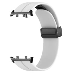 SKALO Silikonarmband metallspänne Huawei Watch D2 - Vit