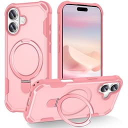 SKALO iPhone 17 Armor Ring Skal - Rosa