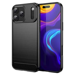 SKALO iPhone 17 Pro Max Armor Carbon Skal - Svart