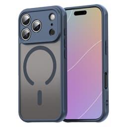 SKALO iPhone 17 Pro Matt Hybrid Skal - Blå