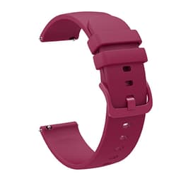 SKALO Silikonarmband till Huawei Watch 5 42mm - Vinröd