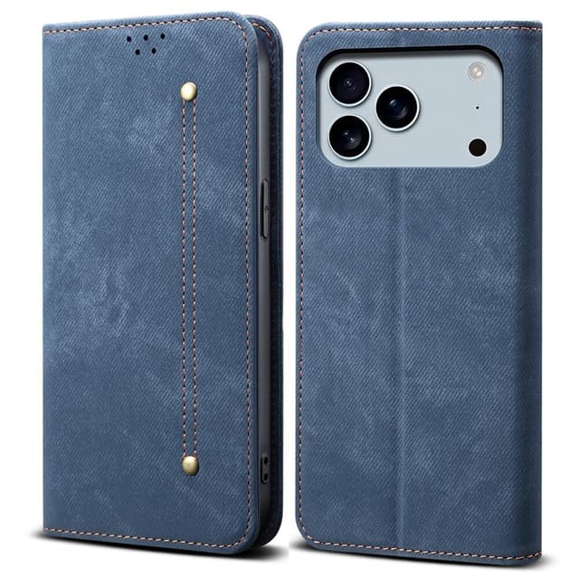 SKALO iPhone 17 Pro Jeans Plånboksfodral