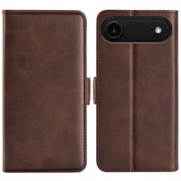 SKALO iPhone Air Premium ID Plånboksfodral - Brun