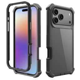 SKALO iPhone 17 Pro Max Robust Hörnskydd Skal - Svart