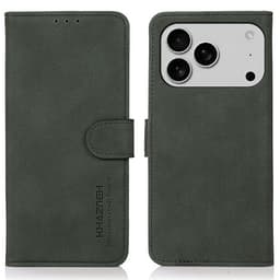 SKALO iPhone 17 Pro KHAZNEH Plånboksfodral - Grön