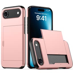 SKALO iPhone Air Armor Korthållare Skal - Roséguld