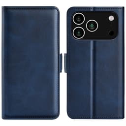 SKALO iPhone 17 Pro Premium ID Plånboksfodral - Blå