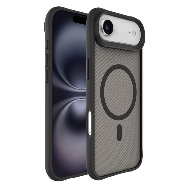SKALO iPhone Air Carbon Fiber Cover - Sort