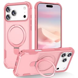 SKALO iPhone 17 Pro Max Armor Ring Skal - Rosa