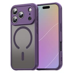 SKALO iPhone 17 Pro Matt Hybrid Skal - Lila