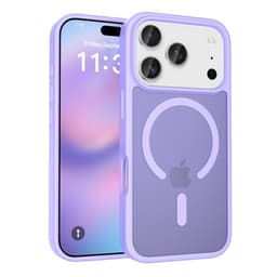 SKALO iPhone 17 Pro Skin-touch Hybrid Skal - Lila