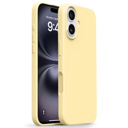SKALO iPhone 17 Tunn Silikon Skal - Gul