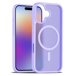 SKALO iPhone 17 Skin-touch Hybrid Skal - Lila