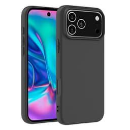 SKALO iPhone 17 Pro Mattsvart Ultratunn TPU Skal - Svart