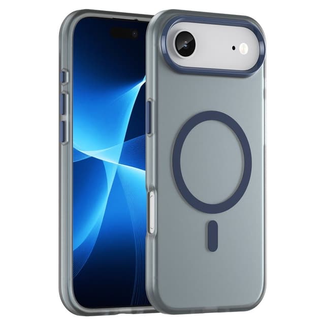 SKALO iPhone Air Matt Translucent Hybrid Skal - Mörkblå