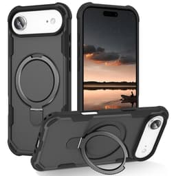 SKALO iPhone Air Armor Ring Skal - Svart