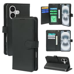 SKALO iPhone 17 9-FACK Plånboksfodral - Svart