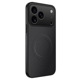 SKALO iPhone 17 Pro WANLONFENG TQ Series Carbon Fiber Cover - Sort
