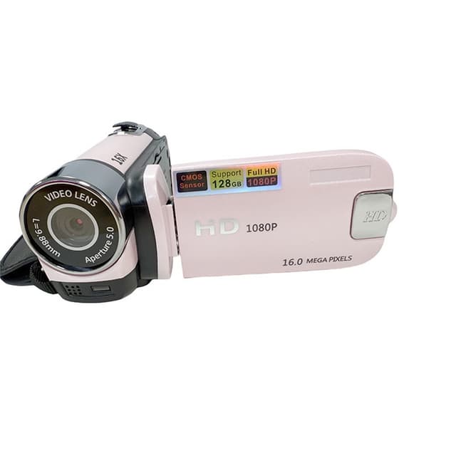 16MP HD Digitalkamera Videokamera med Minneskort - 1080p, 16x Zoom, Pe ...