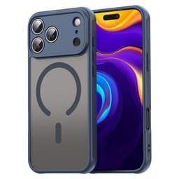 SKALO iPhone 17 Pro Max Matt Hybrid Skal - Blå