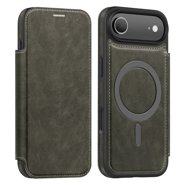 SKALO iPhone Air Slim Flip Cover - Grå
