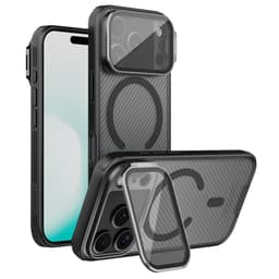 NILLKIN iPhone 17 Pro Camshield Prop Magnetic Series Skal - Svart