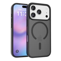 SKALO iPhone 17 Pro Skin-touch Hybrid Skal - Svart
