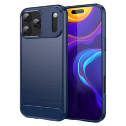 SKALO iPhone 17 Pro Max Armor Carbon Skal - Blå