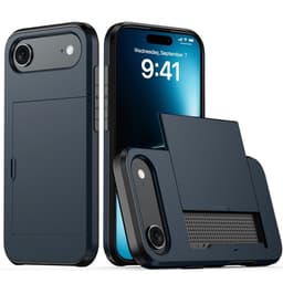 SKALO iPhone Air Armor Korthållare Skal - Blå