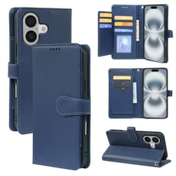 SKALO iPhone 17 9-RUM Flip Cover - Blå