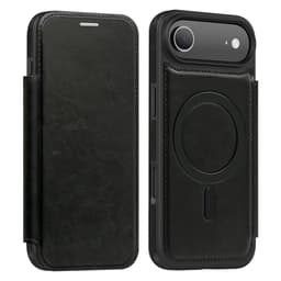 SKALO iPhone Air Slim Plånboksfodral - Svart