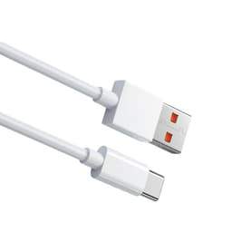 2-pak 120W USB-C opladningskabel kompatibelt med Xiaomi - 6A hurtigopladningsdatakabel 2 m