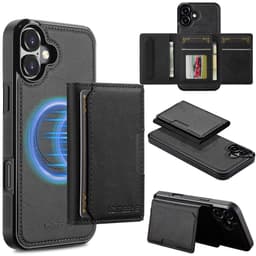 SKALO iPhone 17 LC.IMEEKE L5 Cover - Sort