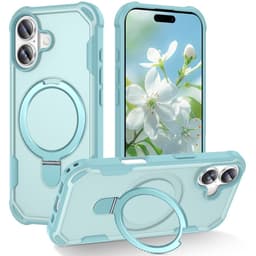 SKALO iPhone 17 Armor Ring Skal - Blå