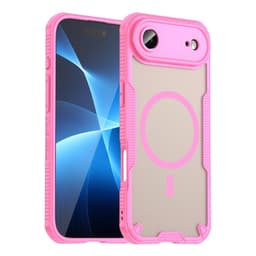 SKALO iPhone Air Armor Hybrid Frosted Suojakuori - Pinkki
