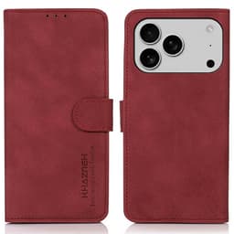 SKALO iPhone 17 Pro Max KHAZNEH Plånboksfodral - Röd
