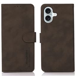 SKALO iPhone 17 KHAZNEH Plånboksfodral - Brun