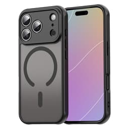 SKALO iPhone 17 Pro Matt Hybrid Skal - Svart