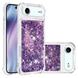 SKALO iPhone Air Kvicksand Glitter Skal - Lila