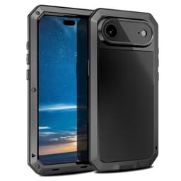 Kraftig robust hybrid-deksel+herdet glass til iPhone Air