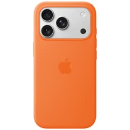 Apple iPhone 17 Pro silikonfodral med MagSafe - Orange