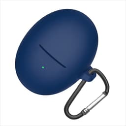 HUAWEI Freebuds 5 Silikonskyddsfodral - Fullständigt Skydd med Krok Bl